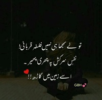 Tu nay samgha hi nahi falsafa qurbani